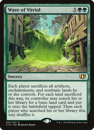 Wave of Vitriol [Commander 2014] | Jomio and Rueliete's Cards and Comics