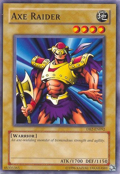 Axe Raider [DB2-EN092] Common | Jomio and Rueliete's Cards and Comics
