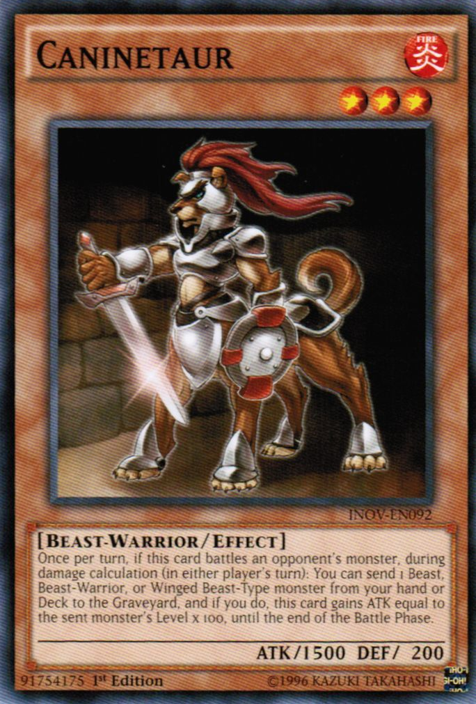 Caninetaur [INOV-EN092] Common | Jomio and Rueliete's Cards and Comics