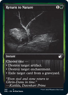 Return to Nature [Innistrad: Double Feature] | Jomio and Rueliete's Cards and Comics
