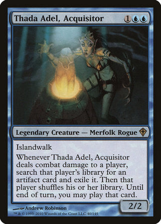 Thada Adel, Acquisitor [Worldwake] | Jomio and Rueliete's Cards and Comics