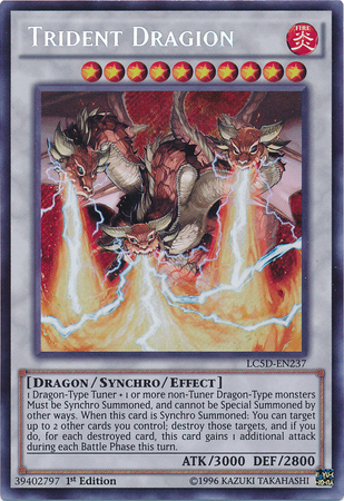 Trident Dragion [LC5D-EN237] Secret Rare | Jomio and Rueliete's Cards and Comics