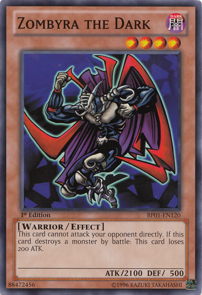 Zombyra the Dark [BP01-EN120] Common | Jomio and Rueliete's Cards and Comics