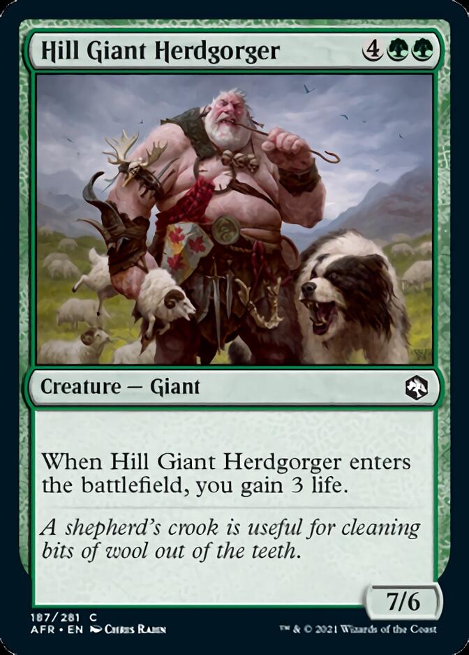 Hill Giant Herdgorger [Dungeons & Dragons: Adventures in the Forgotten Realms] | Jomio and Rueliete's Cards and Comics
