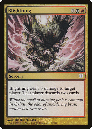 Blightning [Shards of Alara] | Jomio and Rueliete's Cards and Comics