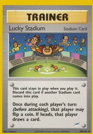 Lucky Stadium (100/105) [Neo Destiny Unlimited] | Jomio and Rueliete's Cards and Comics