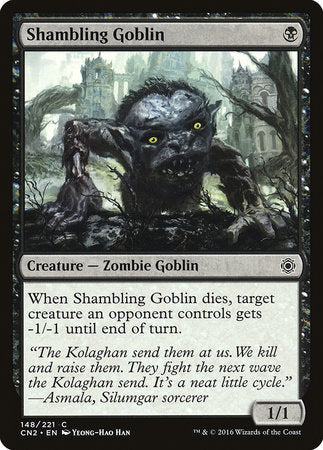 Shambling Goblin [Conspiracy: Take the Crown] | Jomio and Rueliete's Cards and Comics
