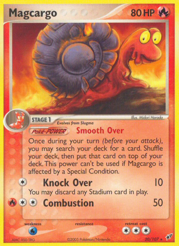 Magcargo (20/107) [EX: Deoxys] | Jomio and Rueliete's Cards and Comics