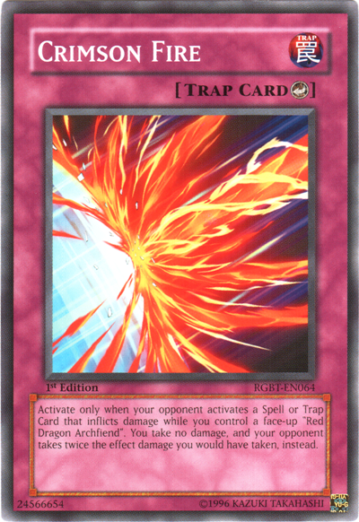 Crimson Fire [RGBT-EN064] Common | Jomio and Rueliete's Cards and Comics