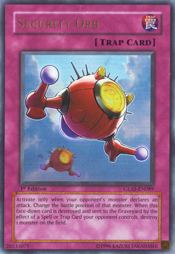 Security Orb [GLAS-EN089] Ultra Rare | Jomio and Rueliete's Cards and Comics