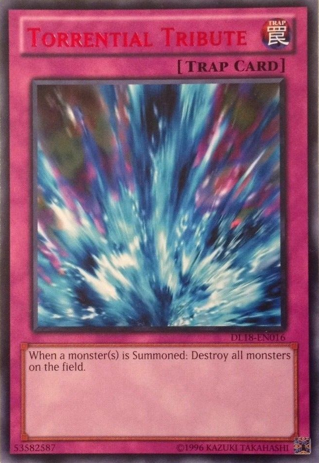 Torrential Tribute (Red) [DL18-EN016] Rare | Jomio and Rueliete's Cards and Comics
