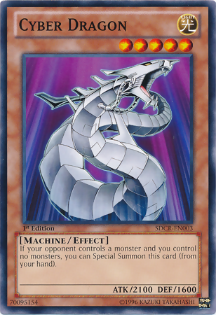 Cyber Dragon (White) [SDCR-EN003] Common | Jomio and Rueliete's Cards and Comics