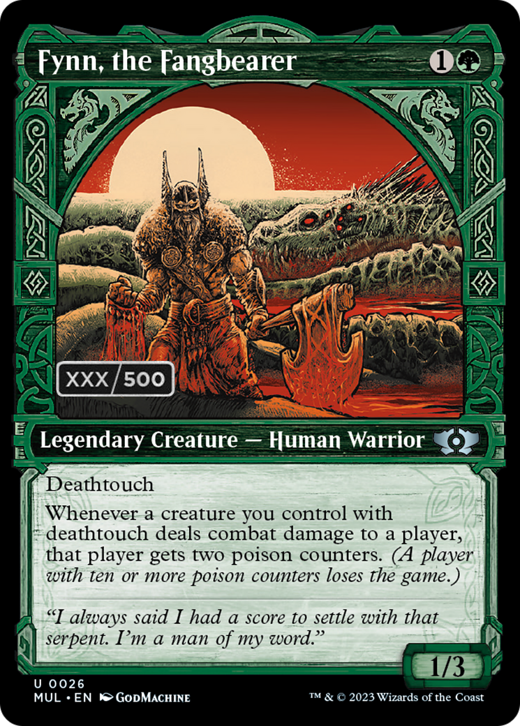 Fynn, the Fangbearer (Serialized) [Multiverse Legends] | Jomio and Rueliete's Cards and Comics