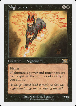Nightmare [Classic Sixth Edition] | Jomio and Rueliete's Cards and Comics