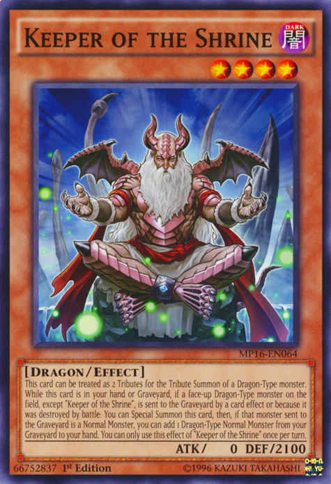 Keeper of the Shrine [MP16-EN064] Common | Jomio and Rueliete's Cards and Comics