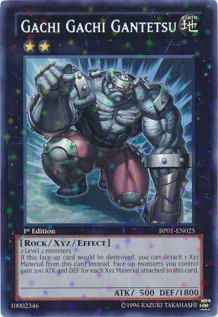 Gachi Gachi Gantetsu [BP01-EN025] Starfoil Rare | Jomio and Rueliete's Cards and Comics