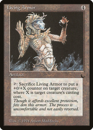 Living Armor [The Dark] | Jomio and Rueliete's Cards and Comics