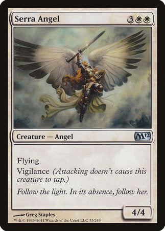 Serra Angel [Magic 2012] | Jomio and Rueliete's Cards and Comics