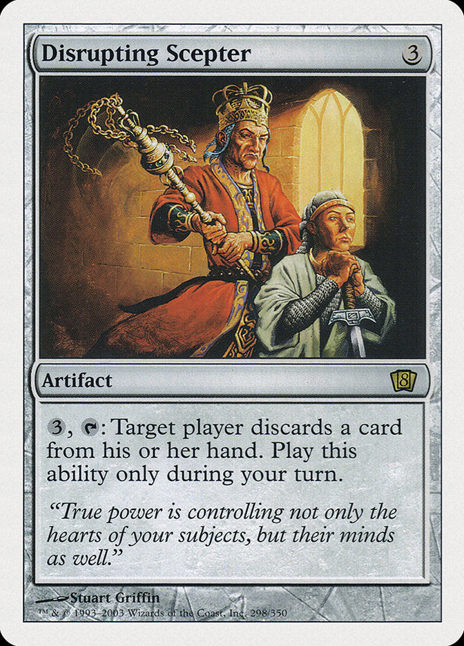 Disrupting Scepter [Eighth Edition] | Jomio and Rueliete's Cards and Comics