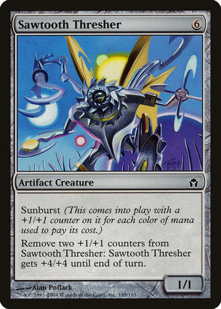 Sawtooth Thresher [Fifth Dawn] | Jomio and Rueliete's Cards and Comics