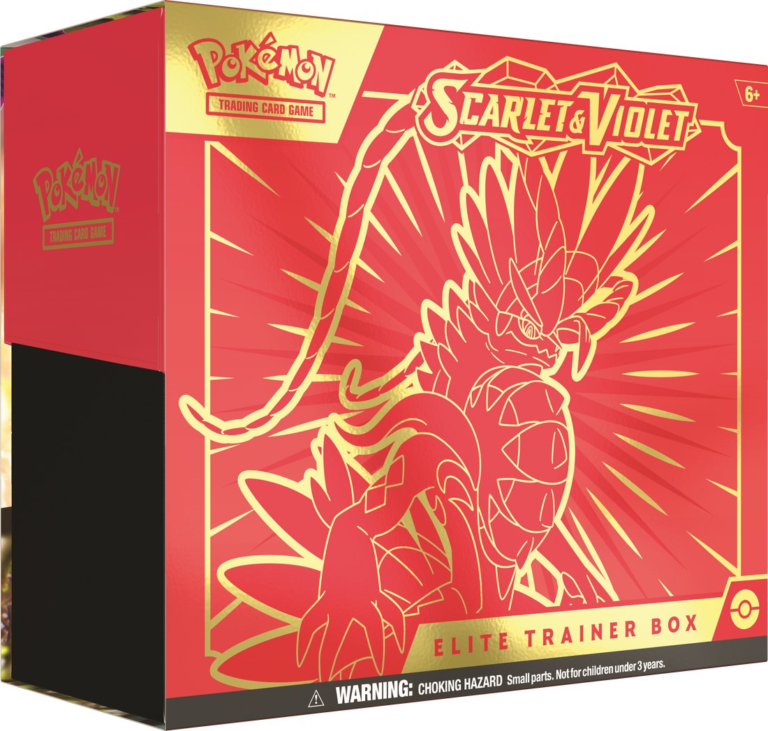 Scarlet & Violet - Elite Trainer Box (Koraidon) | Jomio and Rueliete's Cards and Comics