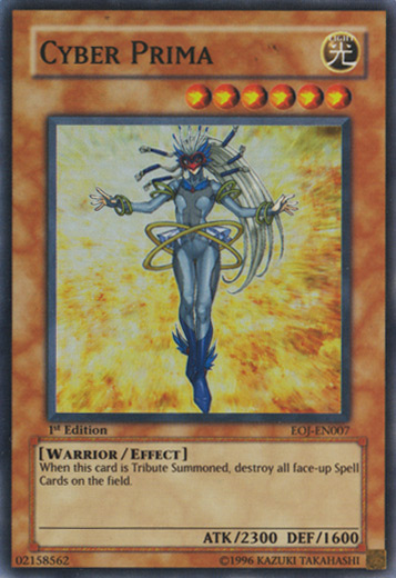 Cyber Prima [EOJ-EN007] Super Rare | Jomio and Rueliete's Cards and Comics