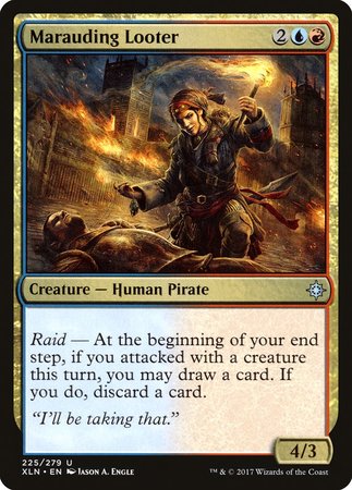 Marauding Looter [Ixalan] | Jomio and Rueliete's Cards and Comics