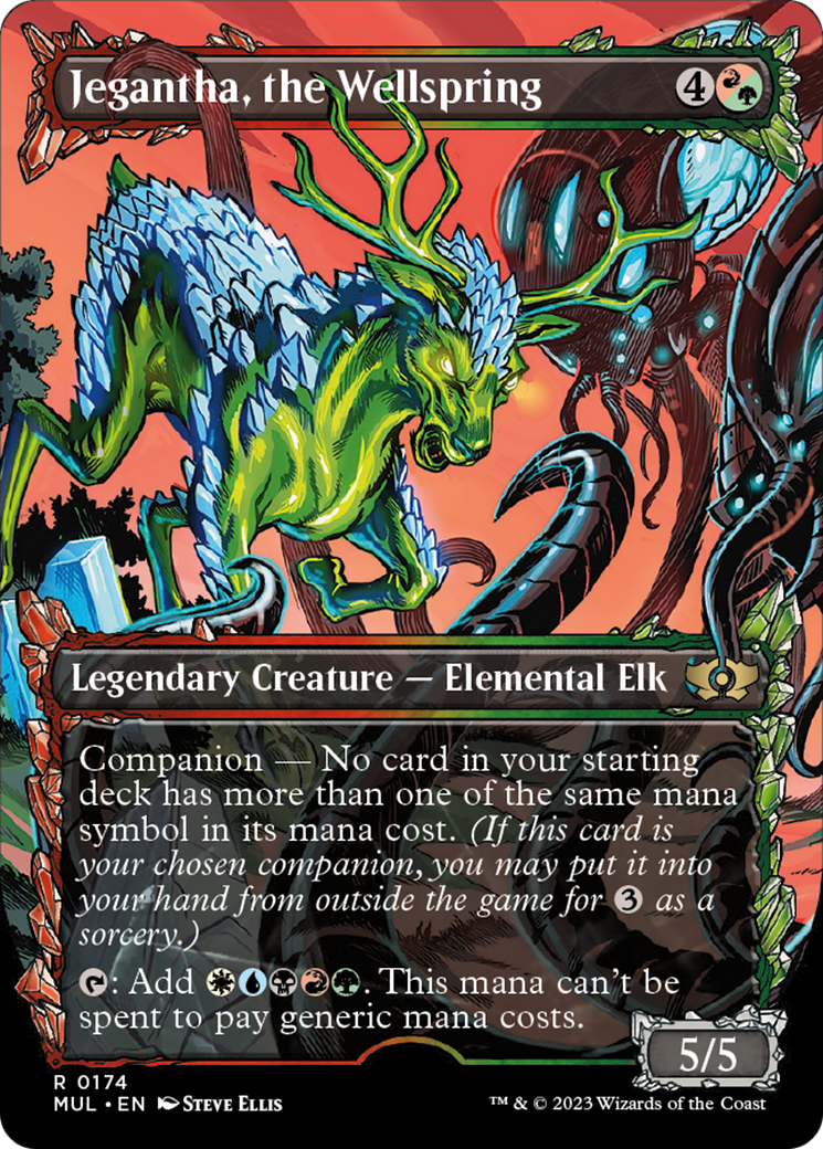 Jegantha, the Wellspring (Halo Foil) [Multiverse Legends] | Jomio and Rueliete's Cards and Comics