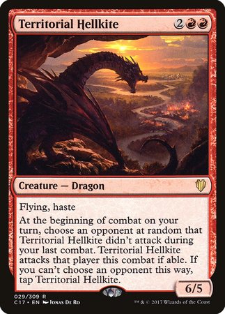 Territorial Hellkite [Commander 2017] | Jomio and Rueliete's Cards and Comics