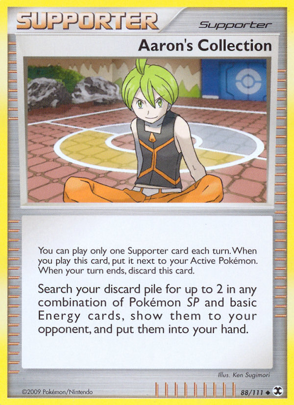 Aaron's Collection (88/111) [Platinum: Rising Rivals] | Jomio and Rueliete's Cards and Comics