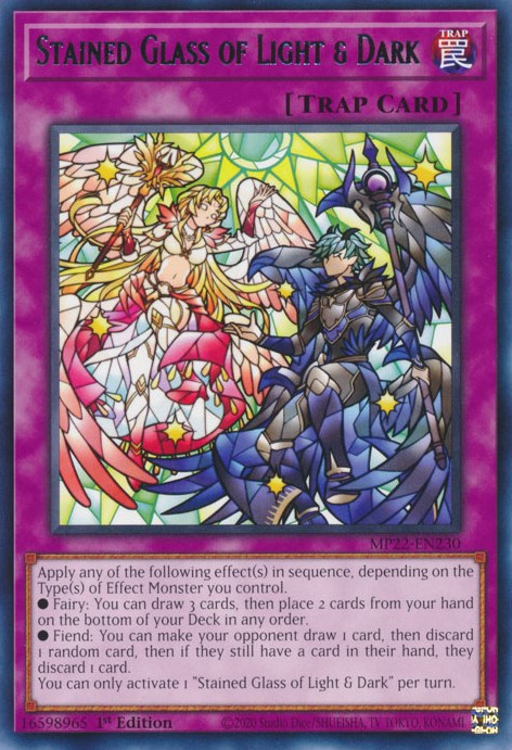 Stained Glass of Light & Dark [MP22-EN230] Rare | Jomio and Rueliete's Cards and Comics
