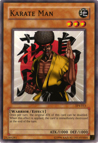Karate Man [TP4-013] Common | Jomio and Rueliete's Cards and Comics