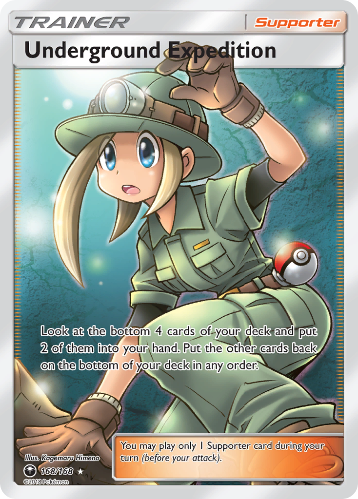 Underground Expedition (168/168) [Sun & Moon: Celestial Storm] | Jomio and Rueliete's Cards and Comics