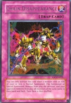 Chain Disappearance [IOC-EN052] Rare | Jomio and Rueliete's Cards and Comics