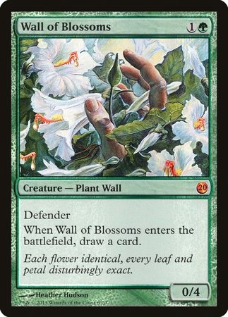 Wall of Blossoms [From the Vault: Twenty] | Jomio and Rueliete's Cards and Comics