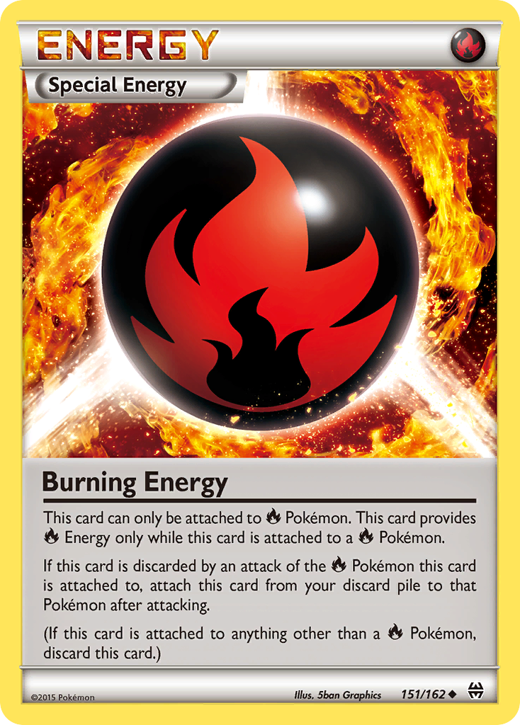 Burning Energy (151/162) [XY: BREAKthrough] | Jomio and Rueliete's Cards and Comics