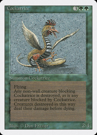 Cockatrice [Revised Edition] | Jomio and Rueliete's Cards and Comics