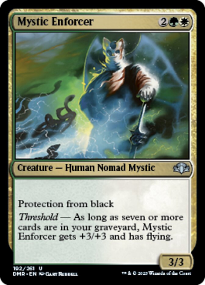 Mystic Enforcer [Dominaria Remastered] | Jomio and Rueliete's Cards and Comics