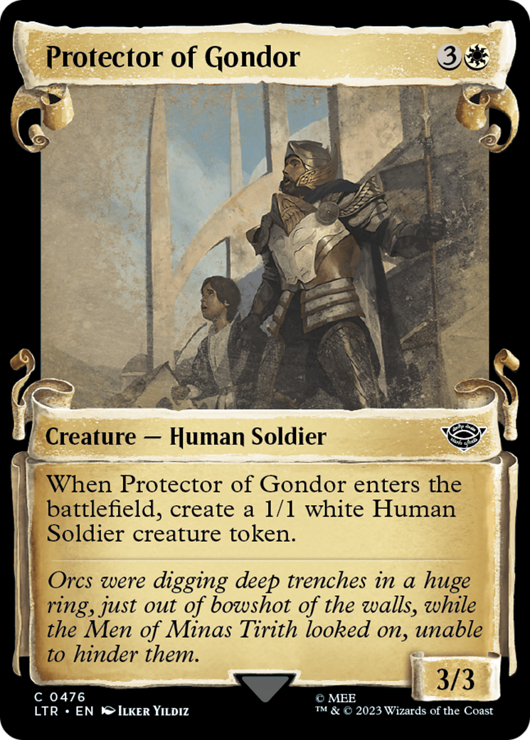 Protector of Gondor [The Lord of the Rings: Tales of Middle-Earth Showcase Scrolls] | Jomio and Rueliete's Cards and Comics