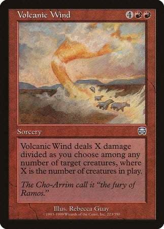 Volcanic Wind [Mercadian Masques] | Jomio and Rueliete's Cards and Comics