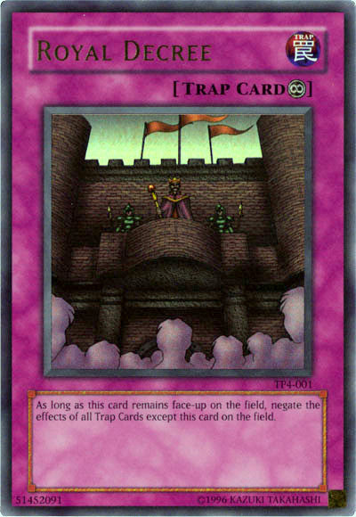 Royal Decree [TP4-001] Ultra Rare | Jomio and Rueliete's Cards and Comics