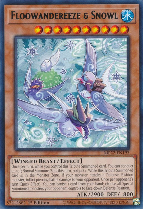 Floowandereeze & Snowl [MP22-EN193] Rare | Jomio and Rueliete's Cards and Comics