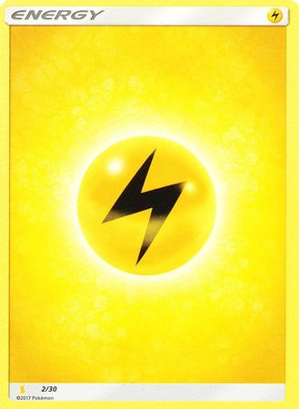 Lightning Energy (2/30) [Sun & Moon: Trainer Kit - Alolan Raichu] | Jomio and Rueliete's Cards and Comics