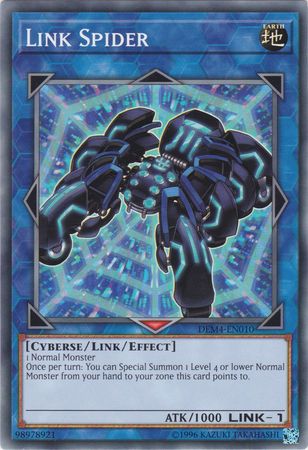 Link Spider [DEM4-EN010] Common | Jomio and Rueliete's Cards and Comics