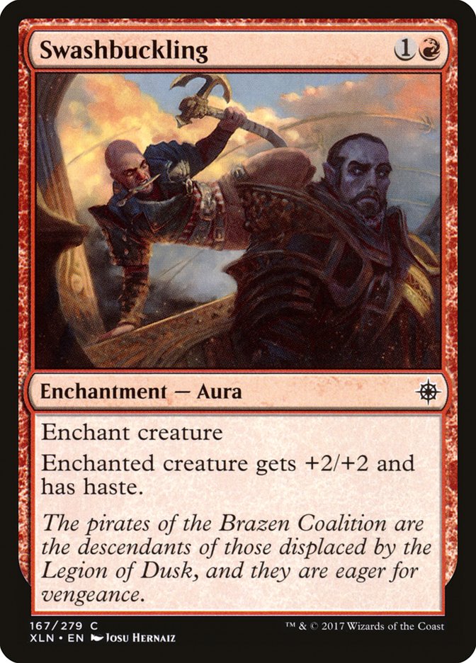Swashbuckling [Ixalan] | Jomio and Rueliete's Cards and Comics