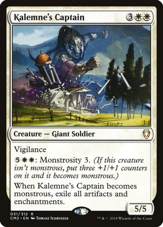 Kalemne's Captain [Commander Anthology Volume II] | Jomio and Rueliete's Cards and Comics