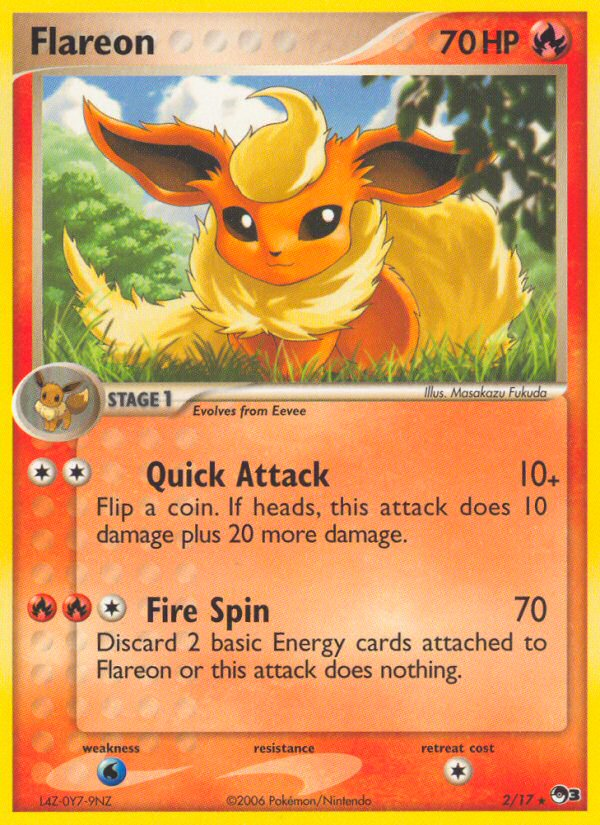 Flareon (2/17) [POP Series 3] | Jomio and Rueliete's Cards and Comics