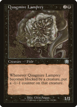 Quagmire Lamprey [Mercadian Masques] | Jomio and Rueliete's Cards and Comics