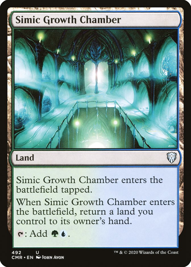 Simic Growth Chamber [Commander Legends] | Jomio and Rueliete's Cards and Comics