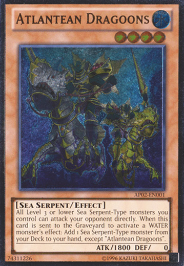 Atlantean Dragoons [AP02-EN001] Ultimate Rare | Jomio and Rueliete's Cards and Comics